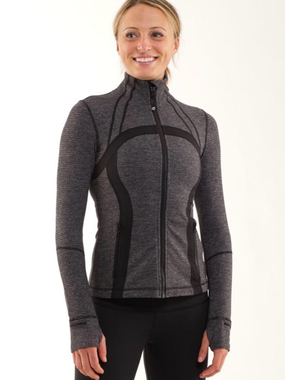Lululemon Define Jacket Black Heather Coal